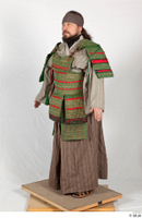  Photos Medieval Samurai in cloth armor 1 Cloth Armor Medieval Soldier Servant a poses whole body 0002.jpg